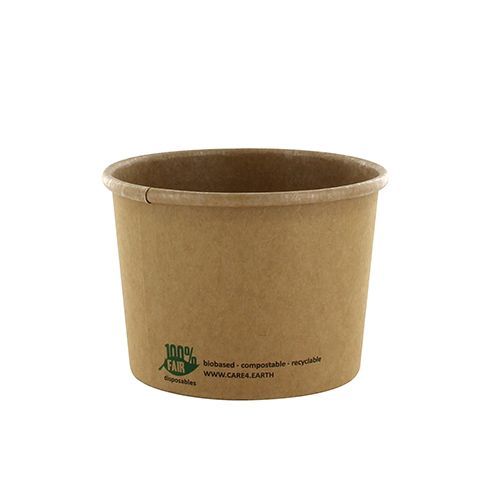 Papstar 87265 Wegwerpbekers bruin Karton 350 ml 25 stuks
