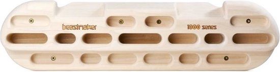 Beastmaker 1000 Hangboard - Wooden Climbing Hangboard for Beginners
