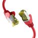 Patchkabel CAT6a ROT 25m Patchkabel S/FTP PIMF, RJ45 Netzwerkkabel Ethernetkabel LAN DSL - 1 VPE = 5 Stück