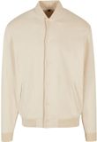 Build your Brand Men's Heavy Tonal College Jacket BY242 - Sand - L