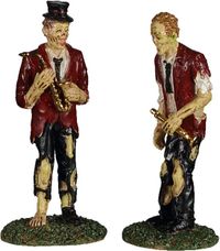 Lemax A Chilling Band Of Two - Set of 2