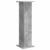 vidaXL Plantenstandaard Betongrijs 30,5 x 30 x 100,5 cm Bewerkt Hout