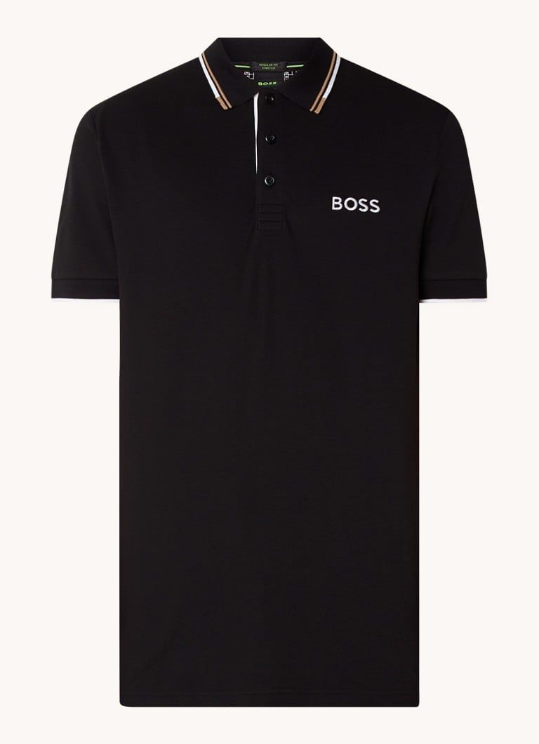 HUGO BOSS Paddy Regular Fit Polo - Piqué Katoen