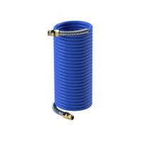 Riegler SP81000PA Spiraalslang, schroefverbinding en knikbeschermingsveer, polyamide, R 1/4, slang-ø 8 x 6, PN bij 23 °C max. 19 bar, lengte 10 m