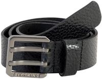 Redskins Cléon Cracks-riem Mannen Zwart Leer Broekriem 85 cm