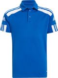 Adidas Squadra 21 Polo Kinderen - Royal / Wit | Maat: 128