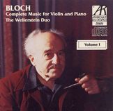 Weilerstein Bloch: Werke F R Violine+Klavier 1