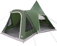 vidaXL Teepee Tent voor 5 Personen Groen