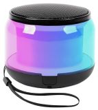 Merkloos Draagbare bluetooth-luidspreker - Luidspreker mini speaker - RGB-verlichting - Bluetooth 5.0 - Transparant