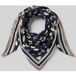 CODELLO Doek crème / navy / grijs / donkerrood