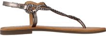 GIOSEPPO 69111G Sandalen met hak Dames Leer Grijs Maat 40