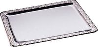 APS RVS serveerschaal "Schöner Essen" 1/1 GN - Rechthoek - 53 x 32.5 cm - Met deksel