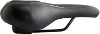 Selle Bassano Zadel Leggera Isophorm city - zwart