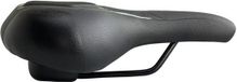 Selle Bassano Zadel Leggera Isophorm city - zwart