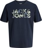 JACK & JONES JJEJEFF LOGO TEE SS SN Mannen T-shirt Sky Captain M