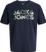 JACK & JONES JJEJEFF LOGO TEE SS SN Mannen T-shirt Sky Captain M