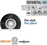 CMT Starlock multitool HSS rond zaagblad, 85 mm. (1 stuk)