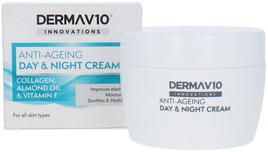 Derma V10 Anti-Ageing Day & Night Cream - 50 ml