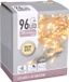 Merkloos Kerstverlichting - 700 cm - 96 leds - warm wit - batterij - timer - lichtsnoer
