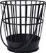 Nampook Koopman International Metalen Vuurkorf met hengsel | Ø38 cm | Zwart