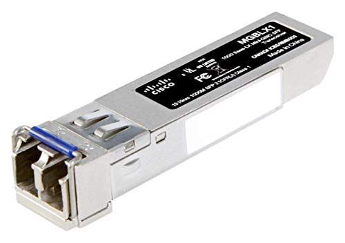 Cisco MGBLX1 SFP-transceiver met Gigabit Ethernet (GbE) 1000BASE-LX Mini GBIC (MGBLX1)