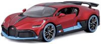 Maisto Bugatti Divo - Modelauto - Schaal 1:24 - Rood/Licht Blauw