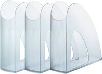 HAN Twin C4 Magazine Rack - Transparent