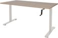 Schaffenburg Zit Sta bureau - Slinger 120x80 Kersen - wit frame