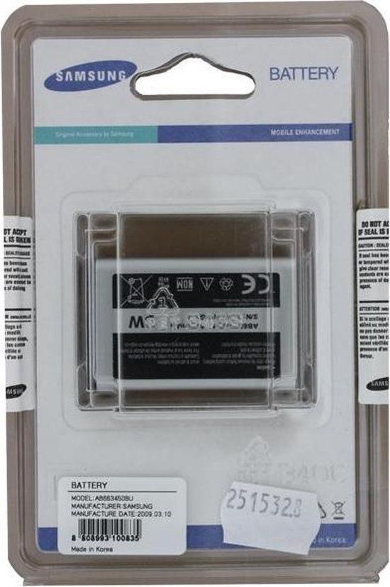 Samsung Batterij AB663450C voor i600 en i710 - 1300 mAh