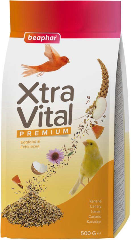 Beaphar Xtra Vital Kanarievoer - Vogelvoer - 500 g