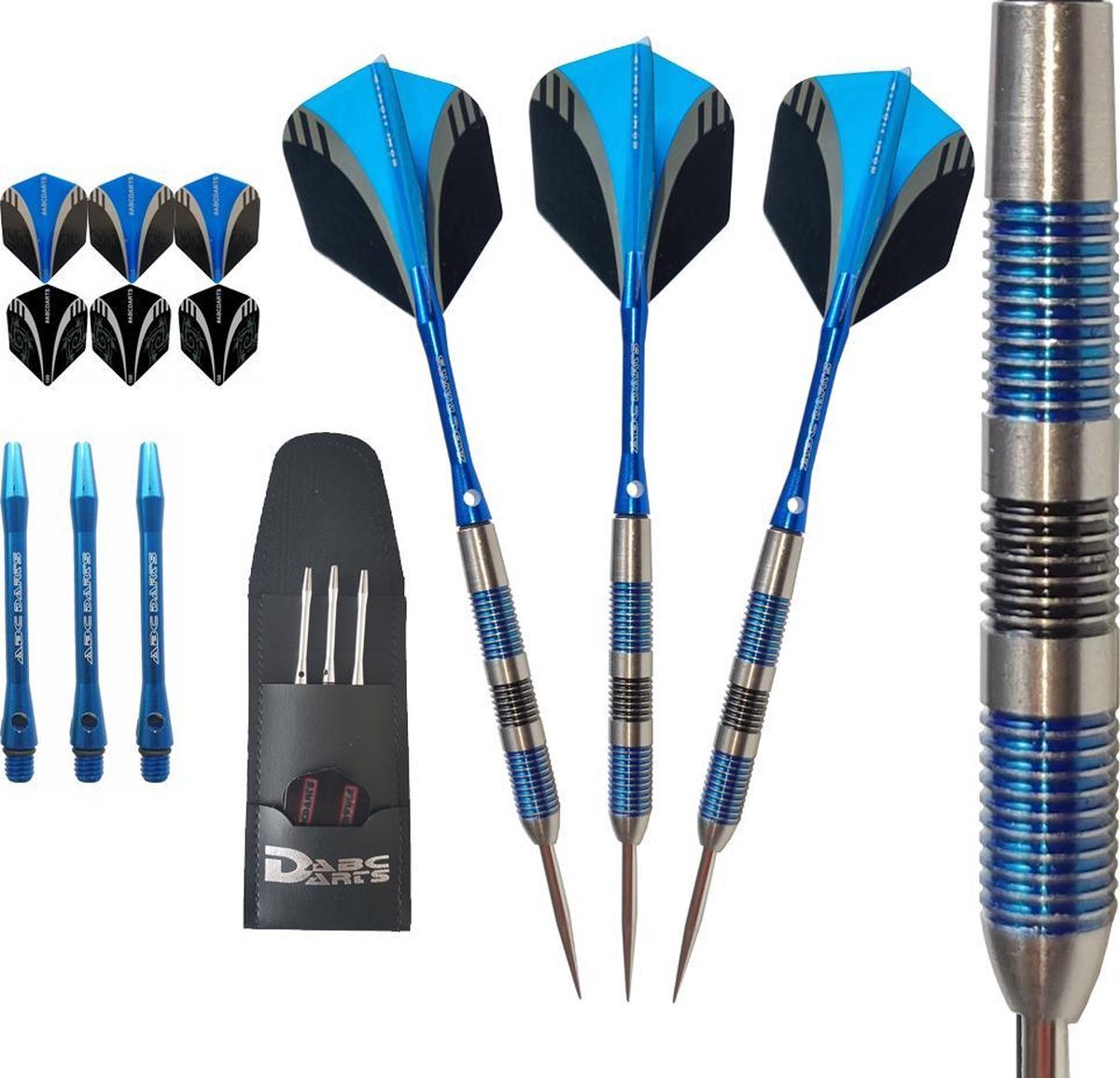 ABC Darts - Professionele Dartpijlen - Originals Blue Jack Tonners - 24 gram