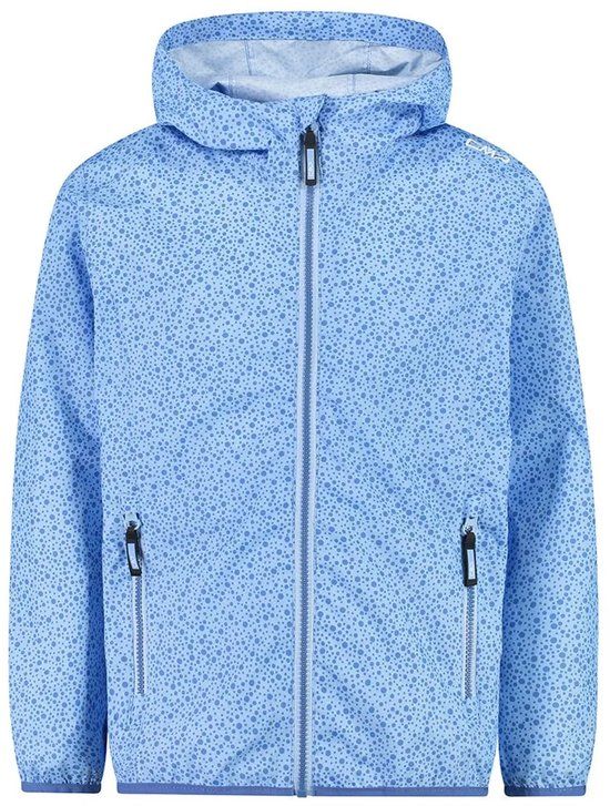 Cmp Rain Fix Hood 31x7295 Jas Blauw 4 Years Jongens,Meisjes