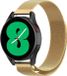 Strap-it Milanees Smartwatch bandje - Geschikt voor Samsung Galaxy Watch 4 - 40mm Milanese band - Goud
