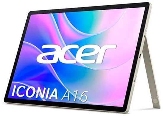 Acer A16-11MN-A87W 16 inch Tablet met Kickstand 6GB RAM 128GB Zilver