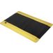 TRU COMPONENTS Tapis de sol ESD Noir, Jaune (l x L x H) 910 x 610 x 18 mm Antistatique