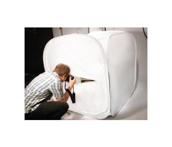 Dörr Photocube Inklapbaar 150 x 150 cm WH - Wit met 4 Achtergronden