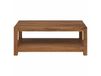 Maison Exclusive - Table basse, aspect naturel, 100 x 50 x 40 cm, teck massif