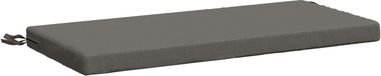 vidaXL Bankkussen SOEST 100% Polyester Grijs 80 x 40 x 5 cm