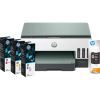 HP Smart Tank 7007 + extra 1 set extra inktflesjes
