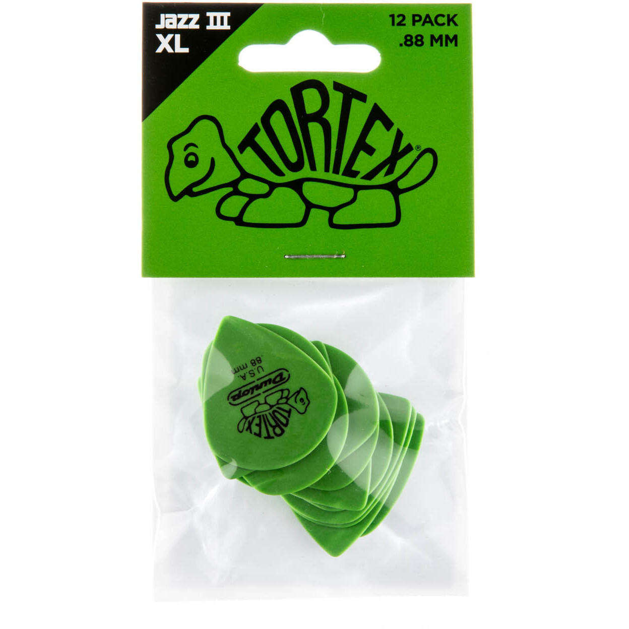 Dunlop 498P88 Tortex Jazz XL Player s Pack 12 stuks