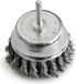 Strend Pro Getordeerde draadborstel TCB-510, 75 mm, met stift, draad 0.35 mm