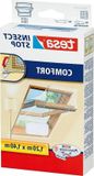 Holland Connections Rideau anti-insectes Insect Stop Comfort Moustiquaire pour fenêtres de toit - Moustiquaire de fenêtre - Avec velcro - Pour fenêtres inclinées - Coupe sur mesure - Moustiquaire - 120 cm x 140 cm