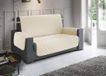 BIANCHERIAWEB Antislip bankhoes waterdicht gewatteerde keizerlijke python fauteuil crème