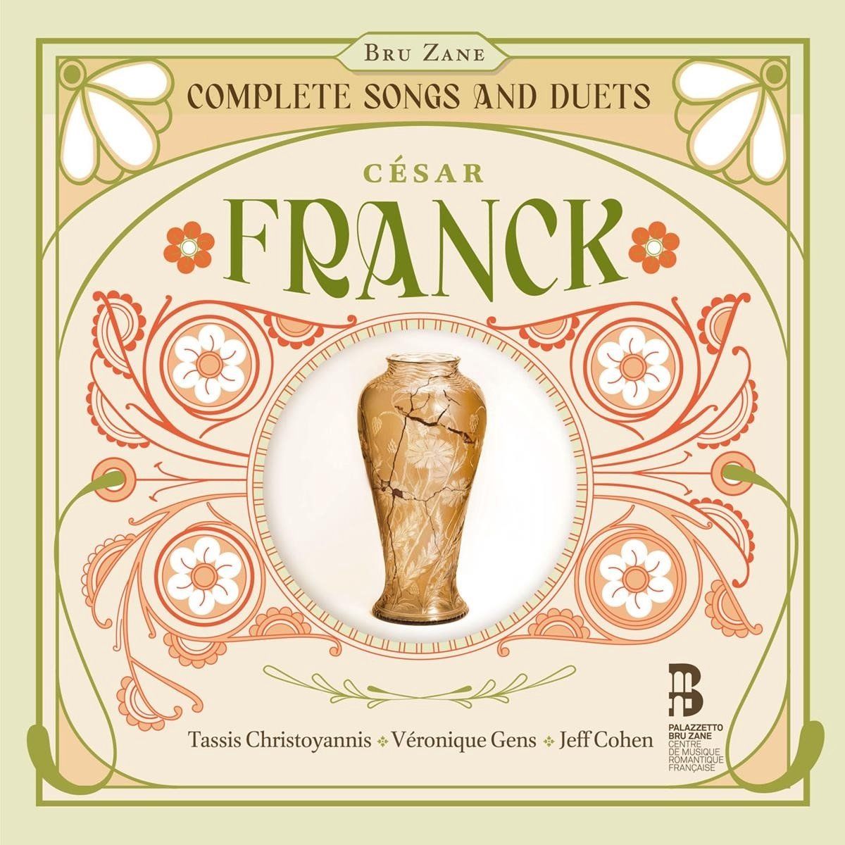 OUTHERE César Franck: Complete Songs and Duets - Muziek - 8055776010038
