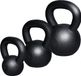 Gorilla Sports Kettlebell set van 3 - 4, 8 & 12 kg - Gietijzer - Zwart