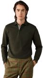 Hackett Polo à manches longues Vert 2XL Homme