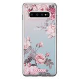 ERT GROUP mobiel telefoonhoesje voor Samsung S10 PLUS Babaco patroon Flowers 055