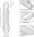 CalExotics Clear Extensie 6,5 inch