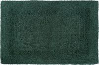 Homescapes badmat bosgroen 50x80 cm gemaakt van 100% katoen