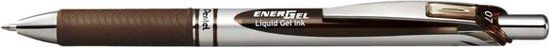 Pentel EnerGel BL77 Gel Pen Bruin 0.4mm | 12 stuks